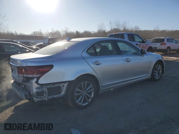 2015 Lexus LS 460 z VIN JTHCL5EF8F5024667, wystawiony jako Copart lot #45988755 z przebiegiem 113 543 mil mil oraz Czysty tytuł • Clean title. Historia ofert i sprzedaży dostępna na DreamBid. Obrazek 3.