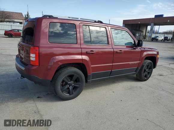 2012 Jeep Patriot Latitude with VIN 1C4NJRFB5CD696416, listed as a Copart auction lot 49628515 with 142,790 mi miles and Salvage Title. Bid and sale history available at carsss.com. Image 3.