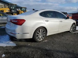 2015 Kia Cadenza Premium with VIN KNALN4D79F5174557, listed as a Copart auction lot 85873364 with 212,746 mi miles and Clean Title. Bid and sale history available at carsss.com. Image 3.