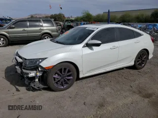 2019 Honda Civic EX-L z VIN 19XFC1F71KE017525, wystawiony jako Copart lot #53212365 z przebiegiem 68 870 mil mil oraz Szkoda całkowita • Salvage title. Historia ofert i sprzedaży dostępna na DreamBid. Obrazek 1.