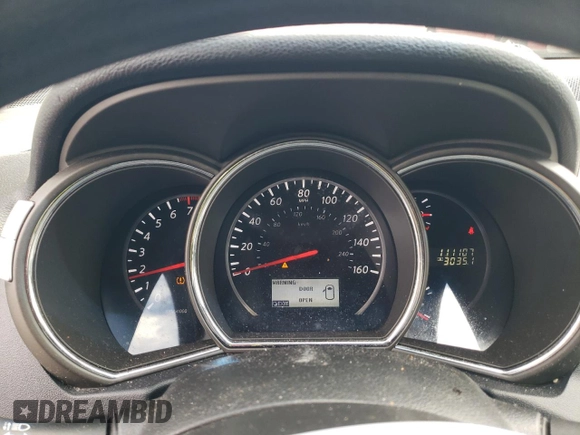2013 Nissan Murano S with VIN JN8AZ1MU0DW211042, listed as a Copart auction lot 73593734 with 111,107 mi miles and Salvage Title. Bid and sale history available at carsss.com. Image 9.
