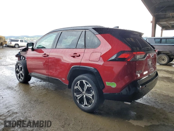 2022 Toyota RAV4 Prime XSE with VIN JTMEB3FV2ND106552, listed as a Copart auction lot 49182365 with 46,831 mi miles and Salvage Title. Bid and sale history available at carsss.com. Image 2.