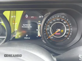 2025 Jeep Wrangler Sport S with VIN 1C4PJXDN0SW524002, listed as a IAAI auction lot 41625940 with 1,924 mi miles and . Bid and sale history available at DreamBid. Image 7.