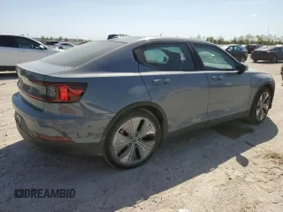 2024 Polestar 2 with VIN YSMFD3KA0RL211074, listed as a Copart auction lot 50263855 with 13,814 mi miles and Salvage Title. Bid and sale history available at carsss.com. Image 3.