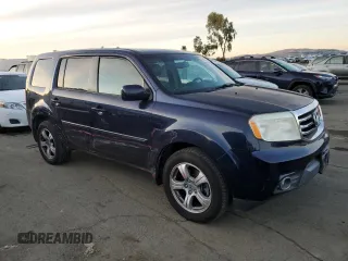 2014 Honda Pilot EX-L with VIN 5FNYF3H73EB003990, listed as a Copart auction lot 86632024 with 134,575 mi miles and Salvage Title. Bid and sale history available at DreamBid. Image 4.