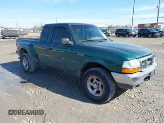 2000 Ford Ranger XL with VIN 1FTZR15V9YPB08708, listed as a IAAI auction lot 41737726 with 153,970 mi miles. Bid and sale history available at carsss.com. Image 1.