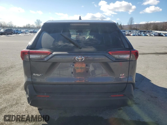 2024 Toyota RAV4 LE with VIN 2T3G1RFV0RC421150, listed as a Copart auction lot 44000785 with 8,023 mi miles and Salvage Title. Bid and sale history available at carsss.com. Image 6.