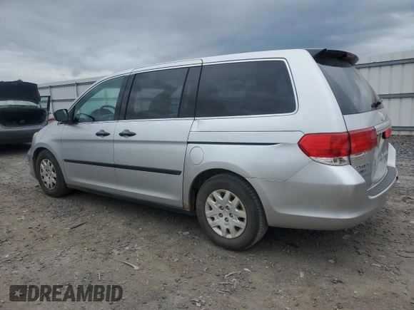 2010 Honda Odyssey LX z VIN 5FNRL3H29AB016853, wystawiony jako Copart lot #56602085 z przebiegiem 154 518 mil mil oraz Szkoda całkowita • Salvage title. Historia ofert i sprzedaży dostępna na DreamBid. Obrazek 2.