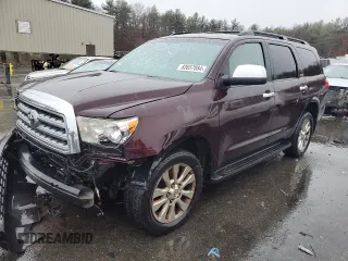 2012 Toyota Sequoia Platinum with VIN 5TDDY5G13CS071376, listed as a Copart auction lot 83657884 with 227,693 mi miles and Salvage Title. Bid and sale history available at carsss.com. Image 1.