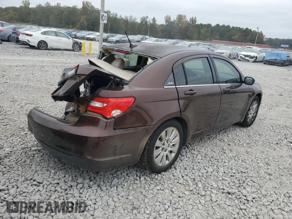 2013 Chrysler 200 LX with VIN 1C3CCBAG1DN736678, listed as a Copart auction lot 78291404 with 0 mi miles and Salvage Title. Bid and sale history available at carsss.com. Image 3.