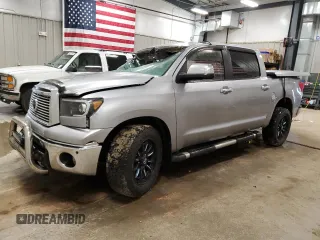 2011 Toyota Tundra Limited with VIN 5TFHY5F1XBX209684, listed as a Copart auction lot 55502705 with 267,618 mi miles and Clean title. Bid and sale history available at DreamBid. Image 1.