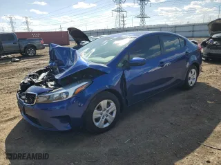2018 Kia Forte LX with VIN 3KPFK4A73JE270114, listed as a Copart auction lot 50405575 with 81,608 mi miles and Salvage Title. Bid and sale history available at carsss.com. Image 1.
