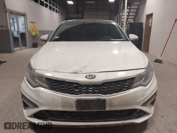 2019 Kia Optima LX with VIN 5XXGT4L39KG280666, listed as a IAAI auction lot 41436121 with 121,531 mi miles. Bid and sale history available at carsss.com. Image 12.
