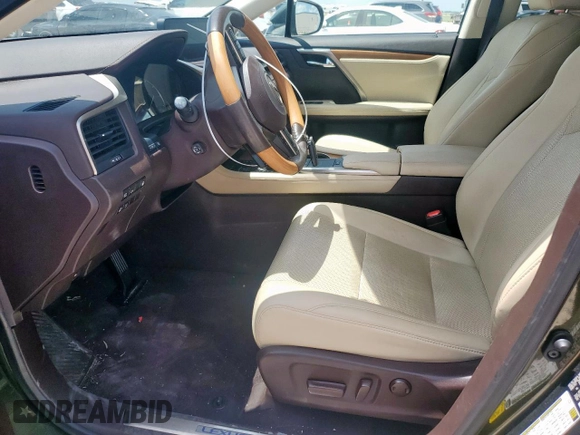 2020 Lexus RX 450h with VIN 2T2HGMDA3LC046646, listed as a Copart auction lot 61030015 with 74,709 mi miles and Salvage title. Bid and sale history available at DreamBid. Image 7.