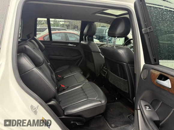 2015 Mercedes-Benz GL-Class GL 450 with VIN 4JGDF6EEXFA455752, listed as a Copart auction lot 55463005 with 160,157 mi miles and Clean Title. Bid and sale history available at carsss.com. Image 6.
