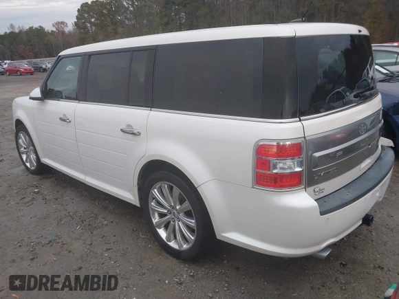 2014 Ford Flex Limited with VIN 2FMGK5D80EBD36058, listed as a IAAI auction lot 40819765 with 136,276 mi miles. Bid and sale history available at carsss.com. Image 3.