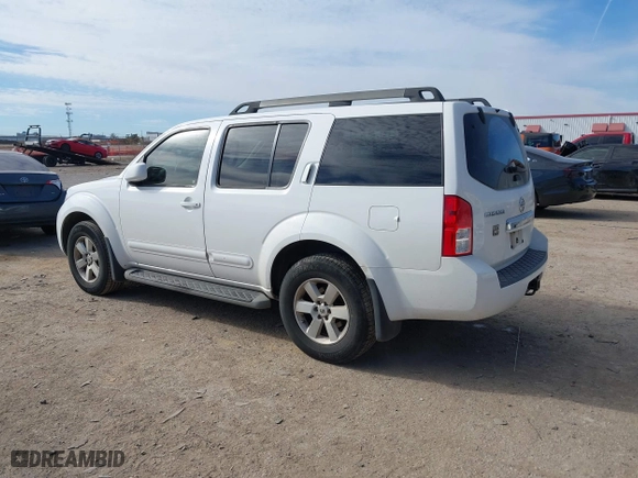 2012 Nissan Pathfinder SV with VIN 5N1AR1NN1CC620908, listed as a IAAI auction lot 41270832 with 223,148 mi miles. Bid and sale history available at carsss.com. Image 3.