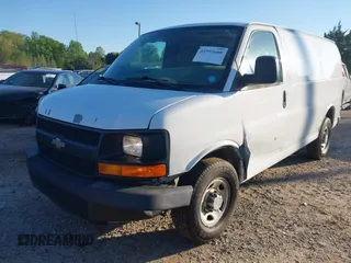 2012 Chevrolet Express Cargo Van with VIN 1GCWGFFA1C1147791, listed as a IAAI auction lot 41993608 with 206,853 mi miles. Bid and sale history available at carsss.com. Image 18.