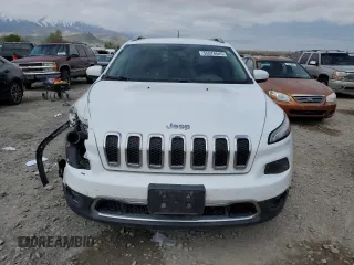 2016 Jeep Cherokee Limited with VIN 1C4PJMDS8GW106153, listed as a Copart auction lot 55576545 with 129,836 mi miles and Salvage title. Bid and sale history available at DreamBid. Image 5.