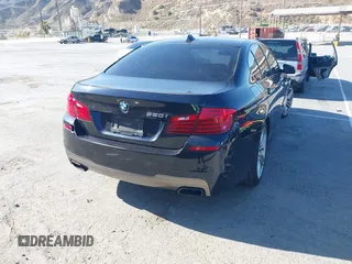 2015 BMW 5 Series 550i with VIN WBAKN9C56FD961027, listed as a IAAI auction lot 42653452 with 167,493 mi miles and . Bid and sale history available at DreamBid. Image 4.