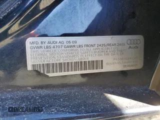2010 Audi A4 Premium Plus z VIN WAUEFAFL3AN001933, wystawiony jako Copart lot #58337385 z przebiegiem Nie podano mil oraz Nie do naprawy • Non repairable. Historia ofert i sprzedaży dostępna na DreamBid. Obrazek 12.