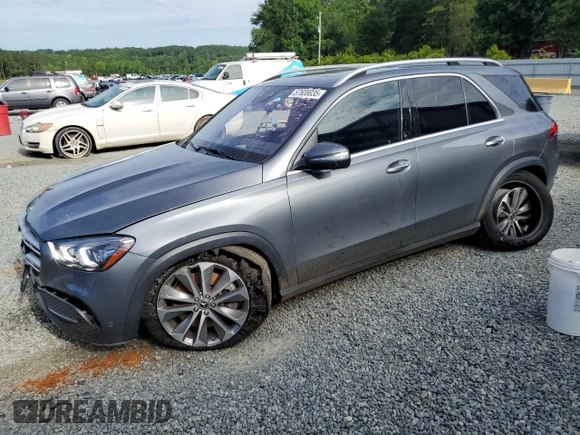 2021 Mercedes-Benz GLE 450 with VIN 4JGFB5KB8MA561316, listed as a Copart auction lot 57608035 with Not provided miles and Salvage title. Bid and sale history available at DreamBid. Image 1.