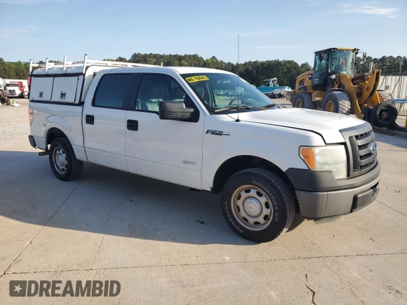 2012 Ford F-150 XL with VIN 1FTFW1CT0CFA45915, listed as a Copart auction lot 52785245 with 105,811 mi miles and Clean Title. Bid and sale history available at carsss.com. Image 4.