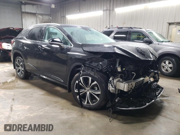 2021 Lexus RX with VIN 2T2HZMDA7MC303934, listed as a Copart auction lot 81959534 with 18,464 mi miles and Salvage Title. Bid and sale history available at carsss.com. Image 4.
