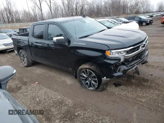 2023 Chevrolet Silverado 1500 LT with VIN 3GCPDKEK6PG263415, listed as a Copart auction lot 84868174 with 19,531 mi miles and Salvage Title. Bid and sale history available at carsss.com. Image 4.
