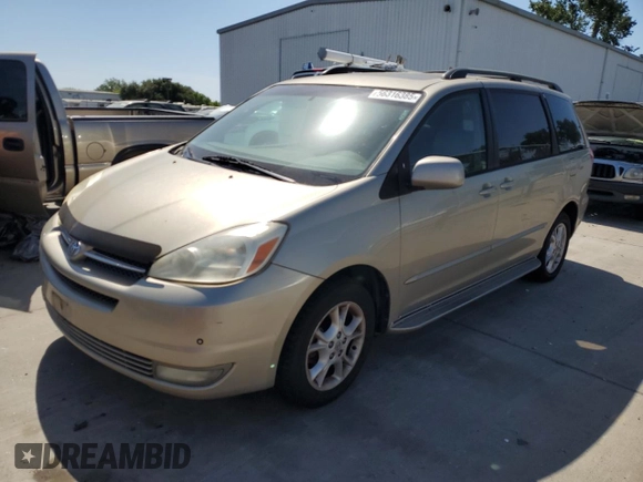 2004 Toyota Sienna XLE with VIN 5TDBA22C24S001405, listed as a Copart auction lot 56316385 with 293,077 mi miles and Clean Title. Bid and sale history available at DreamBid. Image 1.