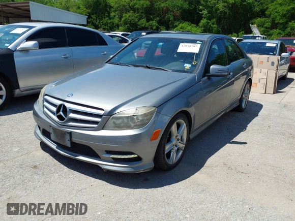 2011 Mercedes-Benz C-Class C 300 Sport with VIN WDDGF5EB7BR137123, listed as a IAAI auction lot 42058707 with 248,860 mi miles. Bid and sale history available at carsss.com. Image 2.