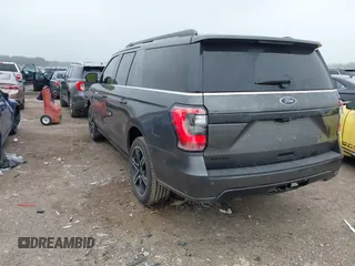 2021 Ford Expedition Max Limited with VIN 1FMJK1KTXMEA33099, listed as a IAAI auction lot 42155357 with 58,293 mi miles and . Bid and sale history available at DreamBid. Image 3.