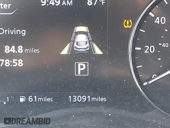 2023 Nissan Kicks SV with VIN 3N1CP5CV0PL507073, listed as a IAAI auction lot 42063800 with 13,091 mi miles and . Bid and sale history available at DreamBid. Image 15.