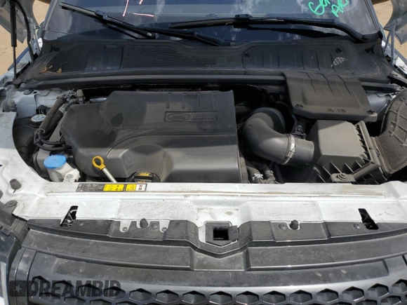 2018 Land Rover Range Rover Evoque SE Premium with VIN SALVC2RX1JH304975, listed as a Copart auction lot 57754274 with 74,350 mi miles and Salvage Title. Bid and sale history available at DreamBid. Image 12.