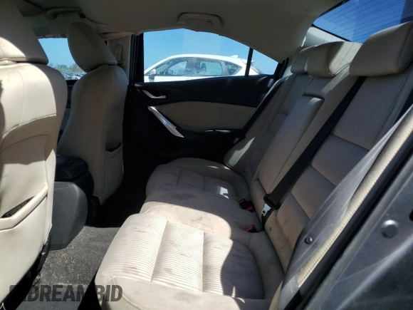 2014 Mazda 6 i Sport with VIN JM1GJ1U63E1125737, listed as a Copart auction lot 48692865 with 106,518 mi miles and Salvage Title. Bid and sale history available at DreamBid. Image 10.