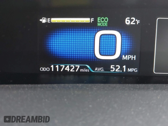2016 Toyota Prius Two z VIN JTDKBRFU7G3000989, wystawiony jako IAAI lot #42345088 z przebiegiem 117 427 mil mil oraz . Historia ofert i sprzedaży dostępna na DreamBid. Obrazek 15.
