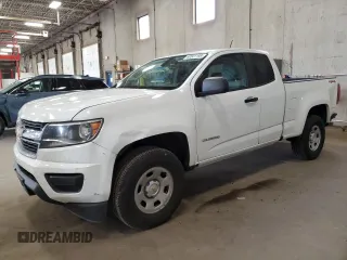 2019 Chevrolet Colorado 4WD Work Truck with VIN 1GCHTBENXK1137633, listed as a Copart auction lot 60041195 with 201,690 mi miles and Salvage title. Bid and sale history available at DreamBid. Image 1.