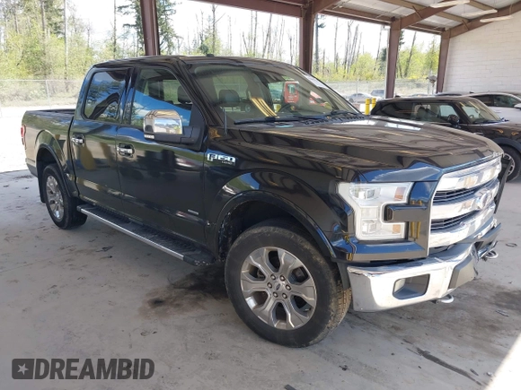 2015 Ford F-150 XLT with VIN 1FTEW1EG3FFA64460, listed as a IAAI auction lot 42099617 with 206,724 mi miles. Bid and sale history available at carsss.com. Image 1.