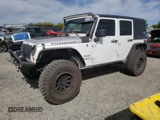2012 Jeep Wrangler Unlimited Sport with VIN 1C4BJWDG5CL172074, listed as a Copart auction lot 52615905 with 112,275 mi miles and Salvage Title. Bid and sale history available at carsss.com. Image 1.