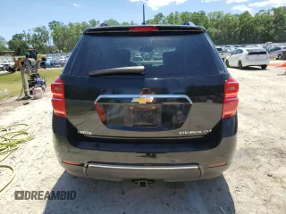 2016 Chevrolet Equinox LTZ with VIN 2GNALDEK7G1175171, listed as a Copart auction lot 52838955 with 148,100 mi miles and Salvage Title. Bid and sale history available at carsss.com. Image 6.