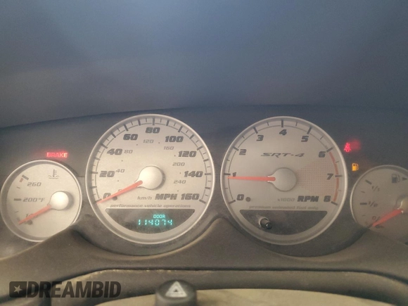 2005 Dodge Neon SRT-4 with VIN 1B3ES66S05D195109, listed as a Copart auction lot 70531014 with 114,074 mi miles and Clean Title. Bid and sale history available at carsss.com. Image 9.