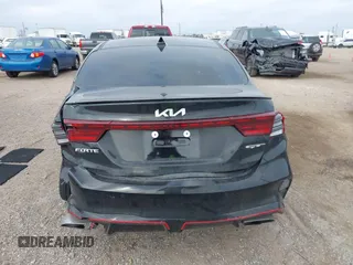 2024 Kia Forte GT with VIN 3KPF44AC7RE771672, listed as a IAAI auction lot 41681846 with 8,270 mi miles and . Bid and sale history available at DreamBid. Image 16.