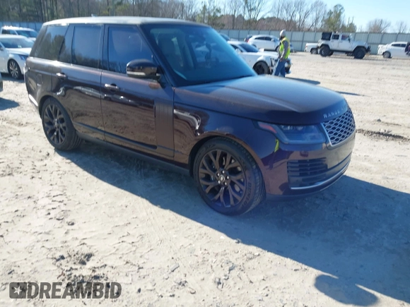 2019 Land Rover Range Rover HSE z VIN SALGS2SV6KA527107, wystawiony jako IAAI lot #41747515 z przebiegiem 29 851 mil mil oraz . Historia ofert i sprzedaży dostępna na DreamBid. Obrazek 1.