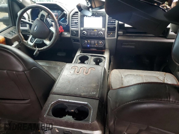2017 Ford F-350 Lariat z VIN 1FT8W3DT2HED16716, wystawiony jako Copart lot #79618874 z przebiegiem 164 659 mil mil oraz Szkoda całkowita • Salvage title. Historia ofert i sprzedaży dostępna na DreamBid. Obrazek 8.