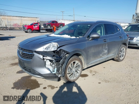 2021 Buick Envision Essence with VIN LRBFZPR4XMD061867, listed as a IAAI auction lot 41282053 with 44,966 mi miles and . Bid and sale history available at DreamBid. Image 17.