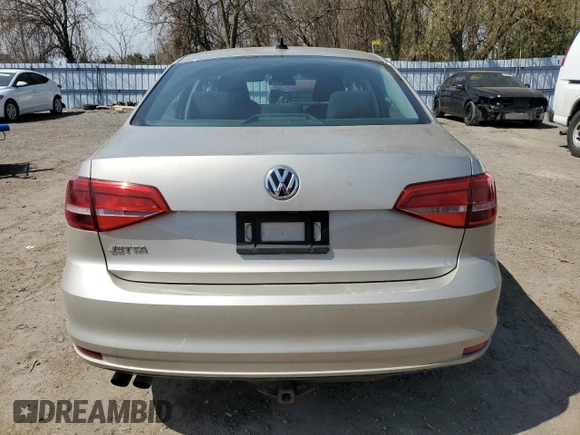 2015 Volkswagen Jetta S с VIN 3VW1K7AJ6FM410593, выставлен на аукционе Copart как лот 54494785 с пробегом 114 821 миль миль и Списание • Salvage title. История ставок и продаж доступна на DreamBid. Изображение 6.