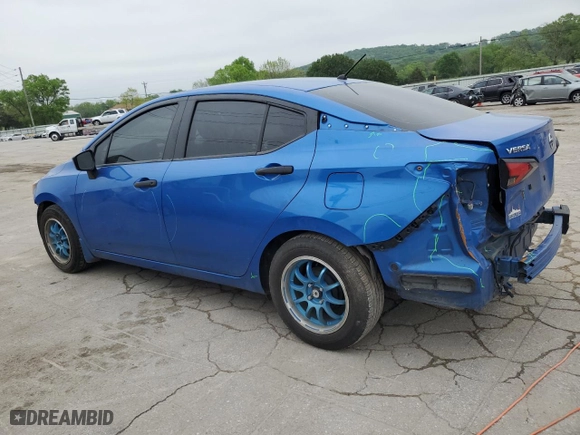 2020 Nissan Versa S with VIN 3N1CN8DV9LL904569, listed as a Copart auction lot 51752034 with 49,333 mi miles and Salvage Title. Bid and sale history available at carsss.com. Image 2.