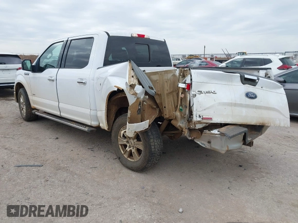 2016 Ford F-150 XL with VIN 1FTEW1CGXGKD93751, listed as a IAAI auction lot 41568846 with 185,346 mi miles and . Bid and sale history available at carsss.com. Image 3.