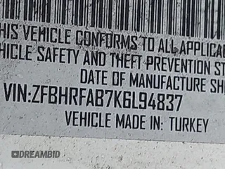 2019 Ram ProMaster City Cargo Tradesman с VIN ZFBHRFAB7K6L94837, выставлен на аукционе IAAI как лот 42325483 с пробегом 108 234 миль миль и . История ставок и продаж доступна на DreamBid. Изображение 9.