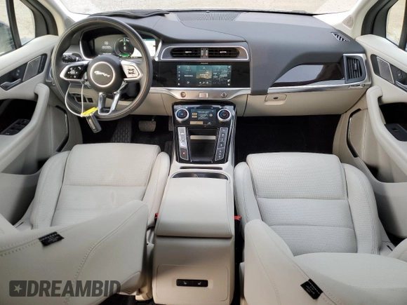 2023 Jaguar I-Pace HSE with VIN SADHD2S16P1629800, listed as a Copart auction lot 86722954 with 4,159 mi miles and Salvage title. Bid and sale history available at DreamBid. Image 8.